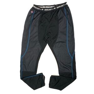 Freeze Out Thermal Protection Pants Men XL Black Base Layer Pull On Stirrups